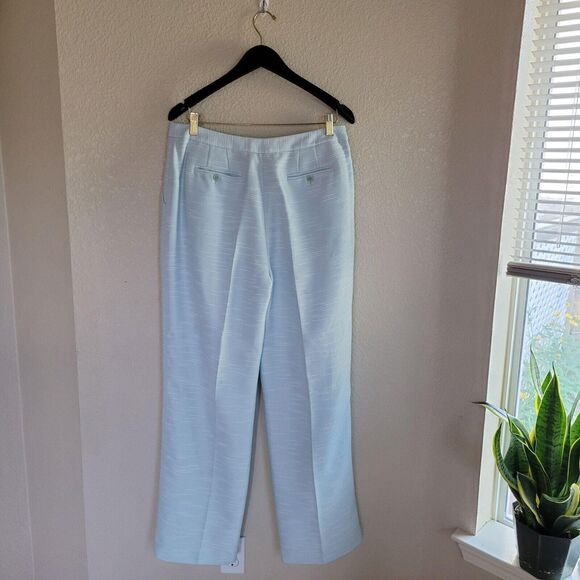 Grace Dane Lewis Womens Pants Mint 12 Plus Size Trousers Straight Leg - Picture 5 of 8